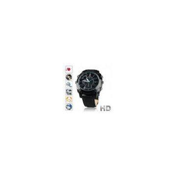 1080P HD 3ATM Waterproof IR Night Vision DVR Watch Motion Detection W6000