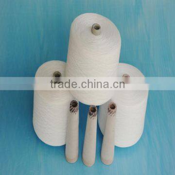 raw crochet thread 100% polyester spun yarn