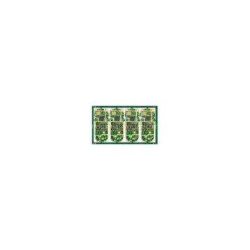 Green FR4 HAL/ ENIG Custom Prototype Through - Hole Electronic PCB Assembly For Radio