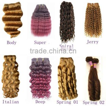 Brazilian tight curly hair, indian weft hair extension, tangle free remy human hair