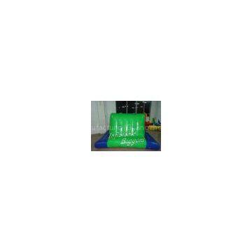 Green Kids PVC Inflatable Water Game Climbing Mountain , Beach Party Inflatables