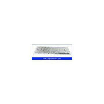 Rugged 65 keys industrial kiosk keyboard with short keys and trackball MKB-64FA-TB