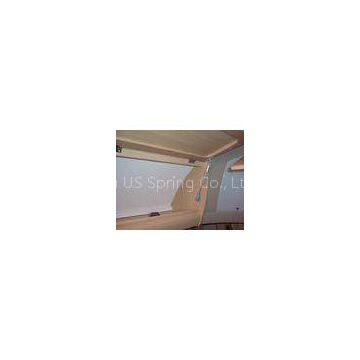 Chrome plated steel Cabinet Gas Struts for furniture wirh plastic ball sockted end fitting