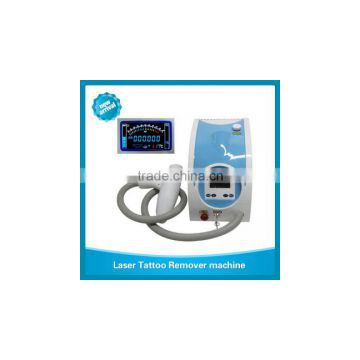 Most professional q switched nd yag laser tattoo removal beauty machine for pain-less tattoo removal skin rejuvenation device