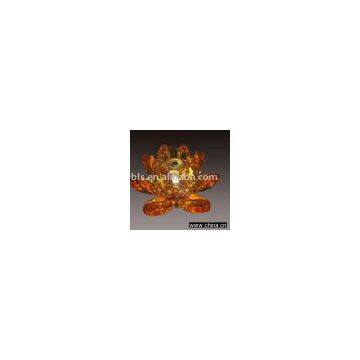 crystal lotus flower craft
