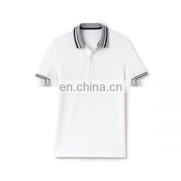 In future new fashion men's white blank plain customised polo shirt embroidery wholesale