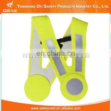 Hi visibility reflective industrial safety belt