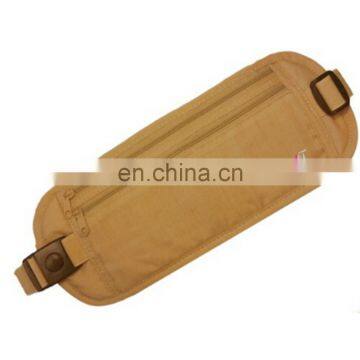 Beige Yellow Printed Rfid Blocking Cotton Hidden Wallet photo-3