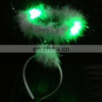LHW-082G Halo headband with green LED light
