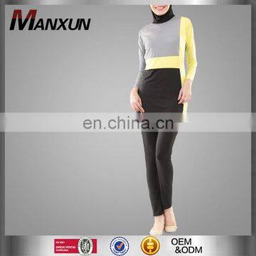 Fully closed muslimah swimsuit oem women ladies muslim swimwear full cover muslim swimwear