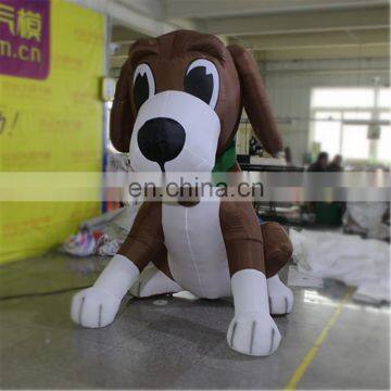 Yellow inflatable dog for park Decoration sam yu 5805