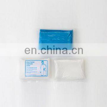 Hospital product disposable nonwoven PP visitor lab coat