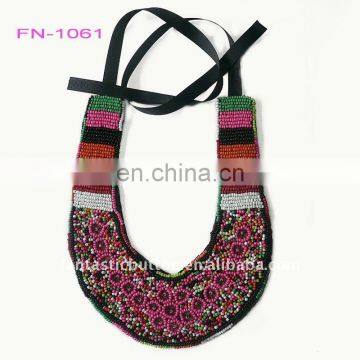 new developing colorful beaded collar for garments