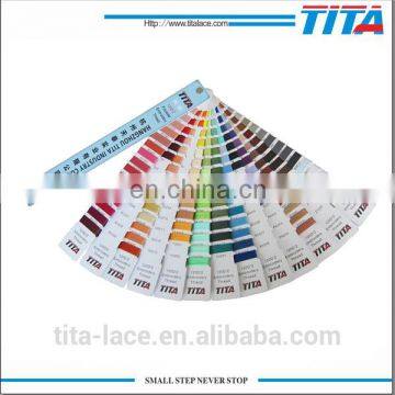 150D/2 Dope Dyed Polyester Embroidery Thread 4000m King Spool photo-4