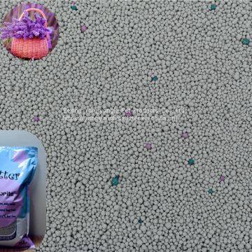 Меньше пыли и эффективный контроль неприятных запахов. Бентонитовая кошачья песочница с добавлением аромата лаванды