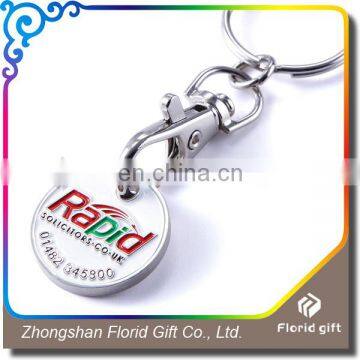 Bulk Cheap Debossed Branding Trolley Coin Key Holder photo-2