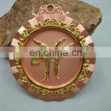 Taekwondo Competiting Game Gold Metal Awords Medals High Quality Custom 3d Award Metal Medal With Ribbon photo-4
