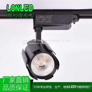 LED COB Tracklight 24W Aluminum Case for Toggery/ Showcase Isolated and Custant Current Driver photo-5