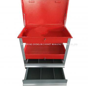 Multifunction Heavy Duty Two Drawers Tool Cart Tool Cabinet photo-2