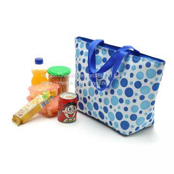 Insulated polyester Cooler Tote Bag grocery bag