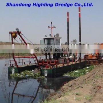 1500cbm/h mini dredge with depth 6 m