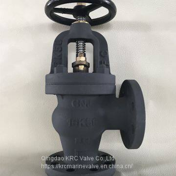 JIS Marine Valve Cast Iron Angle Valve F7310 16K photo-2
