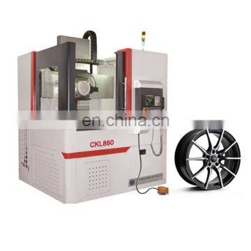 Economic Vertical wheel repair machine CKL860 with special system