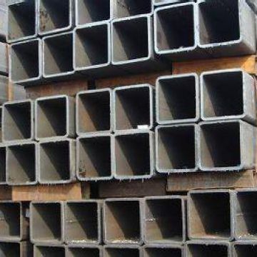 Black Steel Bar Erw Welded Galvanized Square Tubing Black Square Tubing