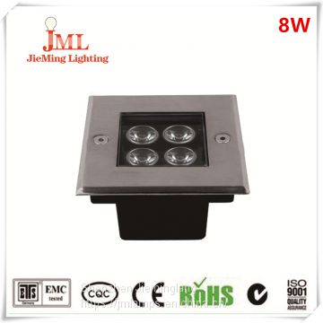 factory outlet ce rohs list IP68 LED fountain landscape lighting RGB 4W led underwater lights  JML-UWL-D08W 8W 4*2W