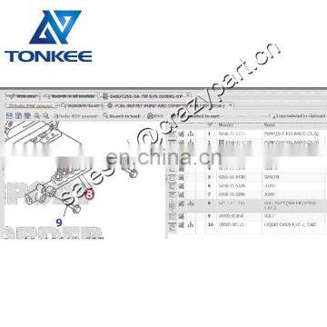 6217-71-1211 Rail Assy SA6D125E-3 6D125E-3 Common Rail Assy PC400-7 PC450-8 Excavator Diesel Engine Parts photo-3