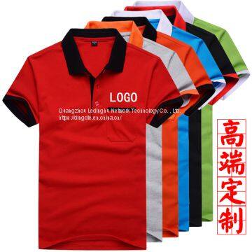 Work clothes, custom cotton t-shirts, custom-made cultural shirts, short-sleeved T-printed logos