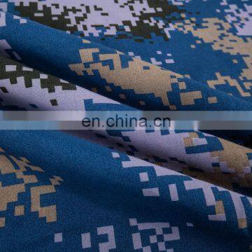 100% Polyester woven 200gsm camo/camouflage twill 150D*300D gabardine fabric