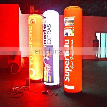 Customized Advertising Inflatable LED Lighted Tube /Inflatable Column /Inflatable Pillar For Event Decoration photo-4