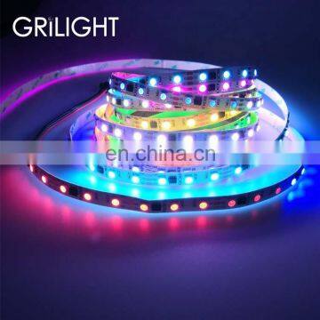 High quality smd 5050 300leds ws 2812b ws 2811 running led strip