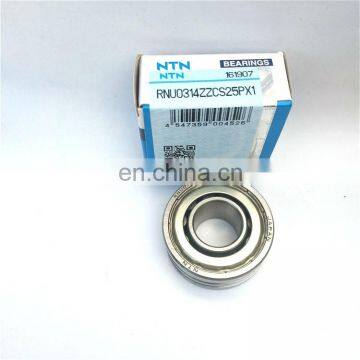 NTN bearing RNU0314ZZ cylindrical roller bearings RNU0314ZZ with size 17x40x18mm