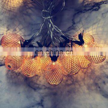 3M 20Leds Pineapple String Lights Battery Operated Decorative Led Lights Home photo-5