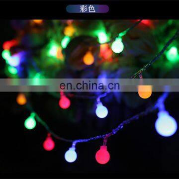 Outdoor Waterproof Garland Warm White 8 Modes with Remote Christmas Tree Decorated Fairy Mini LED Globe Ball String Lights