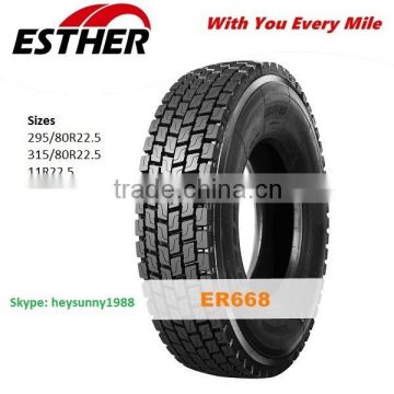 All position All steel Raidal Truck Tyre 315/80R22.5