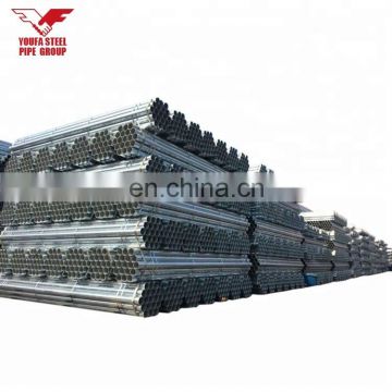 standard length 6 meter hot dipped Galvanized steel pipe 4 inch gi pipe