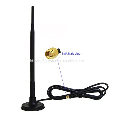 WiFi 2.4GHz 7dBi Magnetic Base Antenna 5.8G 5G Router AP