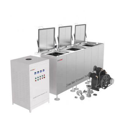 Best Price High Quality Industrial 3 Tanks Rinse Function Ultrasonic Cleaner For Sale photo-4