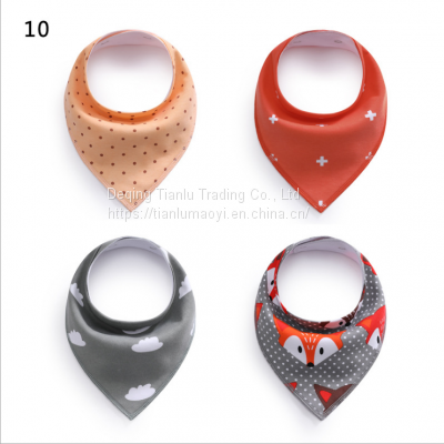 Saliva Towel Baby Bib Triangle Towel Mother and Baby Products photo-3