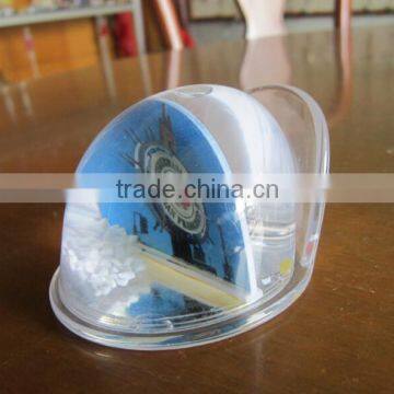 Acrylic Desk Organizer Memo Pen Holder, Memo Clip Holder