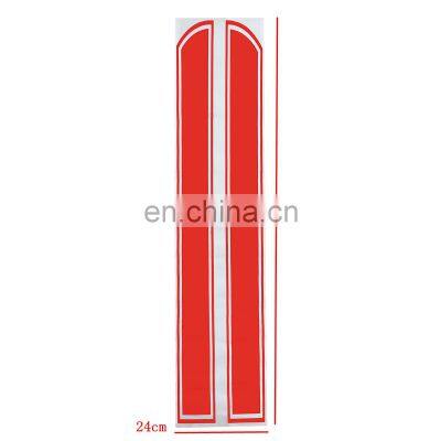 Universal 130cmx24cm Car Hood Scratch-proof Stickers Engine Cover Reflective Decal Stripe Vinyl Decoration For VW/BMW/Honda photo-5