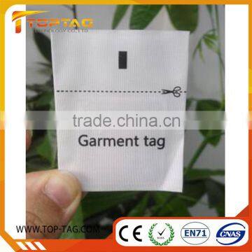 Clothing Woven Main Label Private Label Garment Label Tag