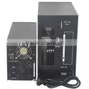 4KVA / 2800W Line-Interactive Double CPU Control Pure Sine Wave Extensible Gsensor LCD Uninterrupted Power Supply UPS photo-2