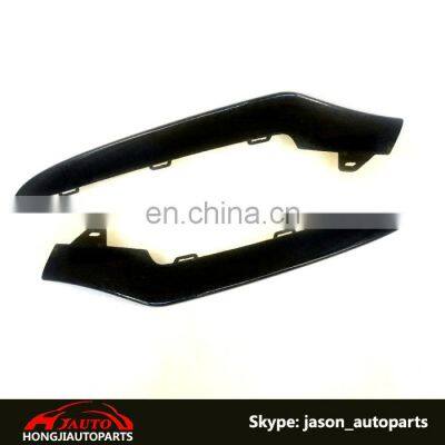 Auto Body Kit Accessories Parts, Front Bumper Glossy Black Chrome Trim cover for Mercedes W212 E-Class