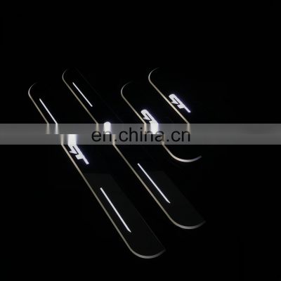 Led Door Sill Plate Strip for kia pro ceed gt dynamic sequential style Welcome Light Pathway Accessories