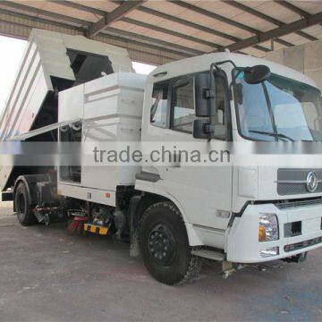 Dongfeng vacuum sweeper truck with cummins engine