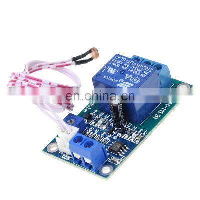 XH-M131 DC 5V 12V Light Control Switch Photoresistor Relay Module Detection Sensor 10A brightness Automatic Control Module